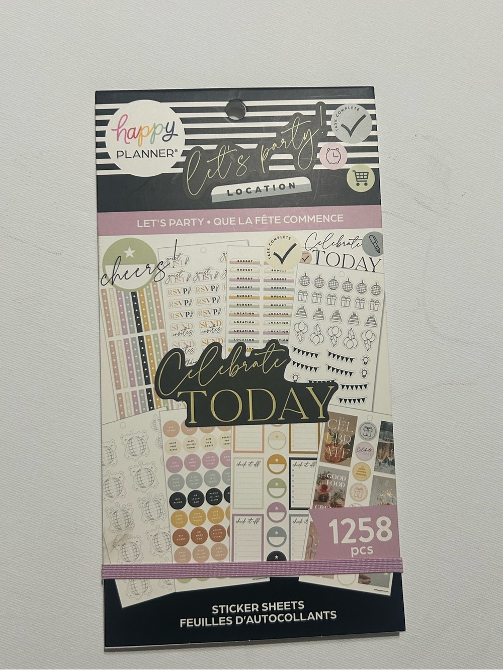 The Happy Planner “Let’s Party” Sticker Book | 1,258 Stickers